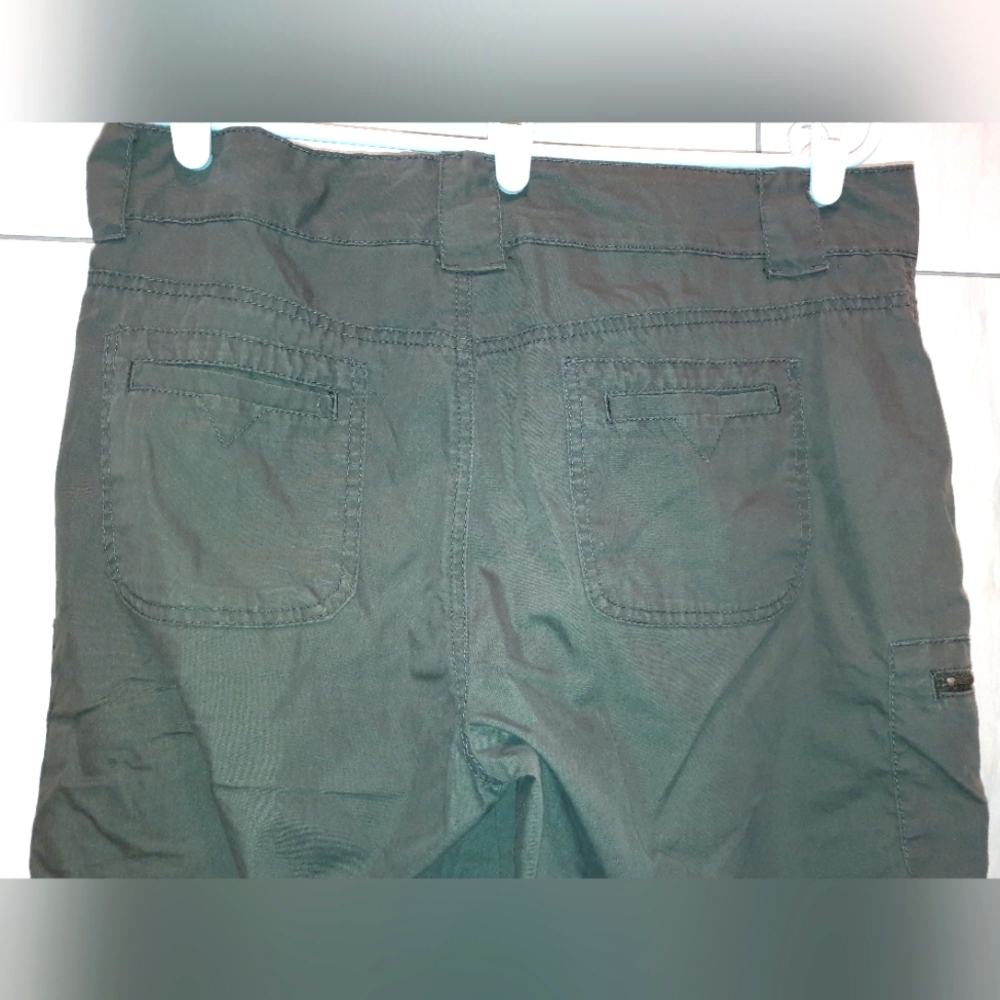 Women's Gloria Vanderbilt Gray Capris Size 12 excellent used condition - Picture 5 of 10